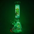 WATER PIPE BEAKER GLOW IN DARK WP25050 1CT